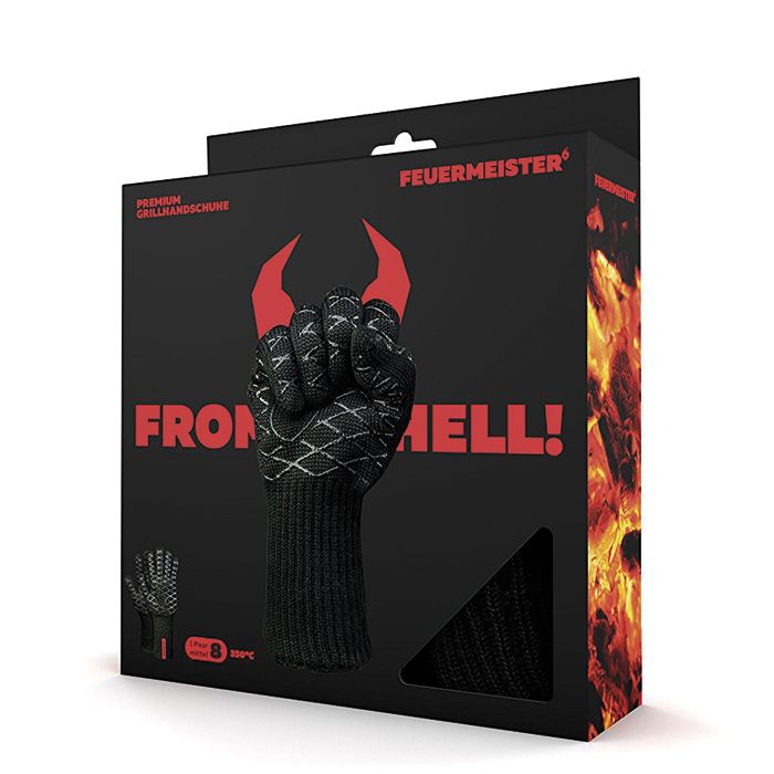 Guantes Premium BBQ Feuermeister - Talla 8