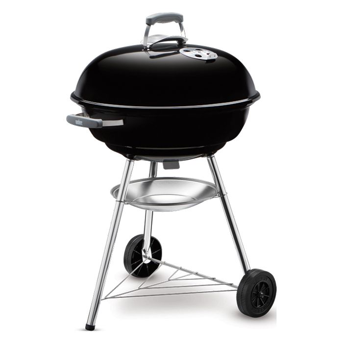 Grelhador a Carvão Weber Compact Kettle Ø 57 cm Preto