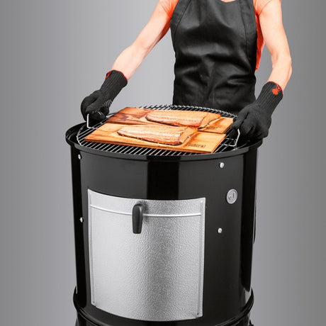 Ahumador Weber Smokey Mountain Cooker Ø 57 cm Black + FUNDA PREMIUM