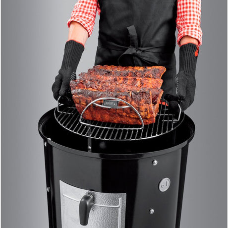 Ahumador Weber Smokey Mountain Cooker Ø 57 cm Black + FUNDA PREMIUM