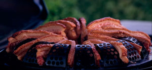 Soporte para tiras de carne 2 en 1 - Cook Bacon Gourmet BBQ System