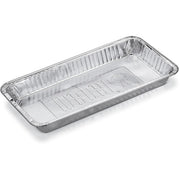 Bandejas de aluminio extragrandes 37 x 16 cm para barbacoas - set 5 unidades