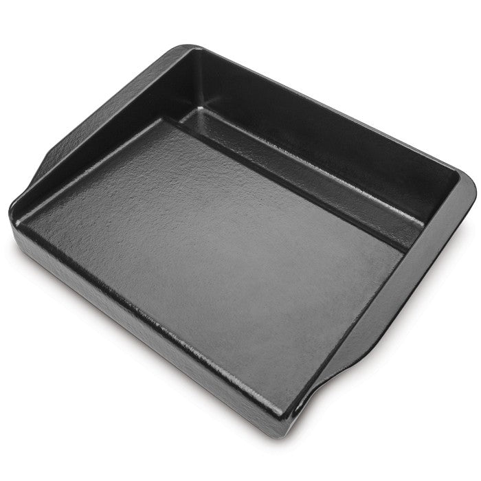 Plancha Weber pequeña de hierro colado vitrificado 25 x 32 cm
