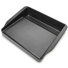 Weber small vitrified cast iron griddle 25 x 32 cm
