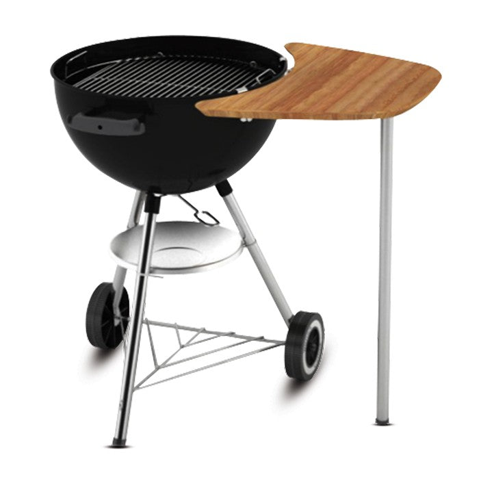 Mesa lateral de bambú Weber para barbacoas de carbón de Ø 47 y Ø 57 cm