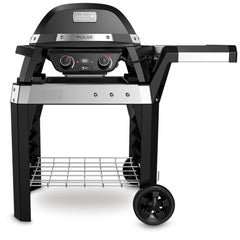 Weber PULSE 2000 barbecue with cart and table