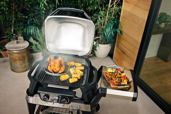 Barbacoa Weber PULSE 2000 con carro y mesa