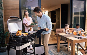 Barbacoa Weber PULSE 2000 con carro y mesa