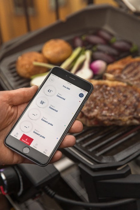 Barbacoa Weber PULSE 2000 con carro y mesa