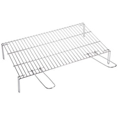 Parrilla barbacoa zinc. Sauvic®, con patas, 65x40cm