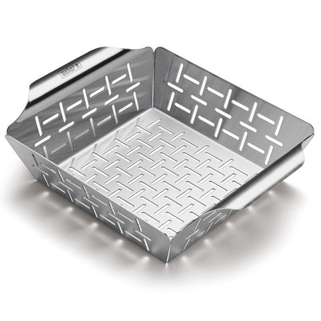 Cesta pequeña de acero inoxidable para hortalizas Weber®  19 x 24 x 5 cm