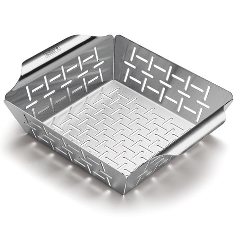 Cesta pequeña de acero inoxidable para hortalizas Weber®  19 x 24 x 5 cm