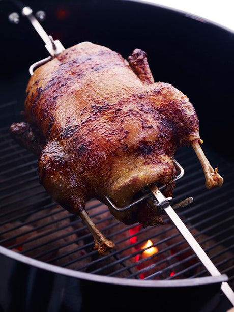 Asador giratorio Weber® para barbacoas de Ø 57 cm