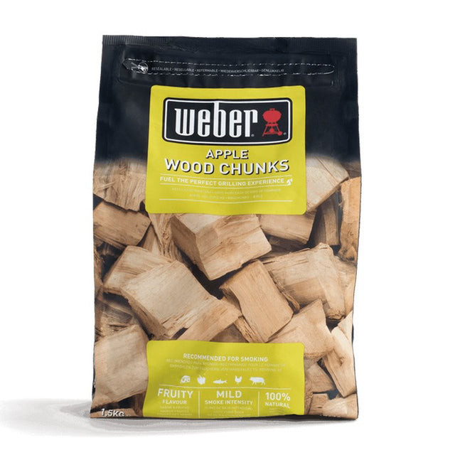 Grandes trozos de madera para ahumar - Manzana