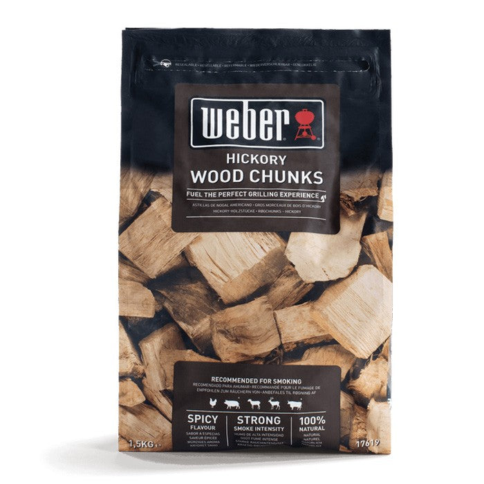 Grandes pedaços de madeira para fumar - Hickory