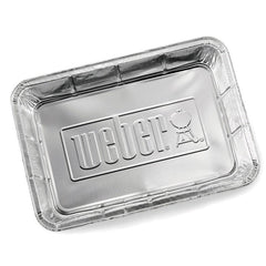 Grandes bandejas de aluminio 23 x 33 cm para barbacoas - 10 unidades