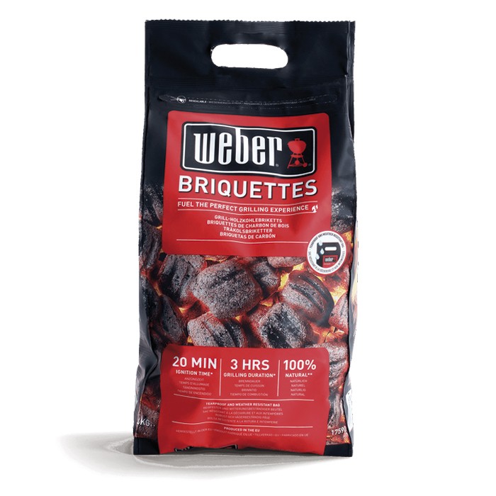 Briquetas de carbón Weber 4 kg