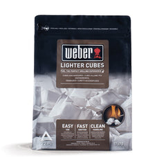 Pack of 22 white Weber ignition tablets