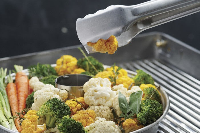 Pinzas premium con bloqueo de acero inoxidable Broil King® 