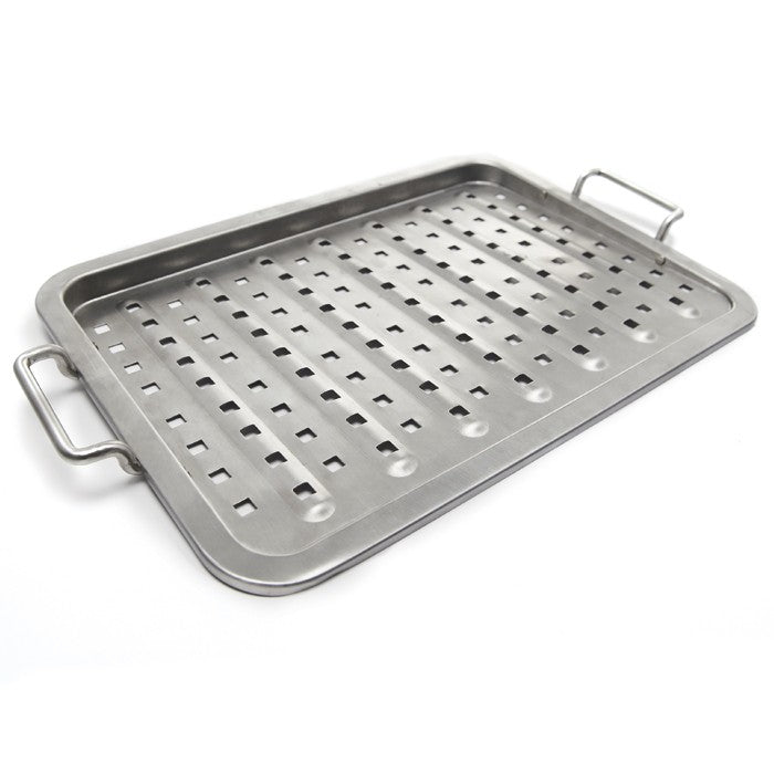 Bandeja plana em aço inoxidável Broil King® 41 x 28 cm