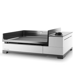 Plancha Forge Adour Premium G45 Acero Esmaltado Blanco