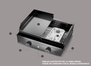 Plancha Forge Adour Origin G45 Acero Esmaltado