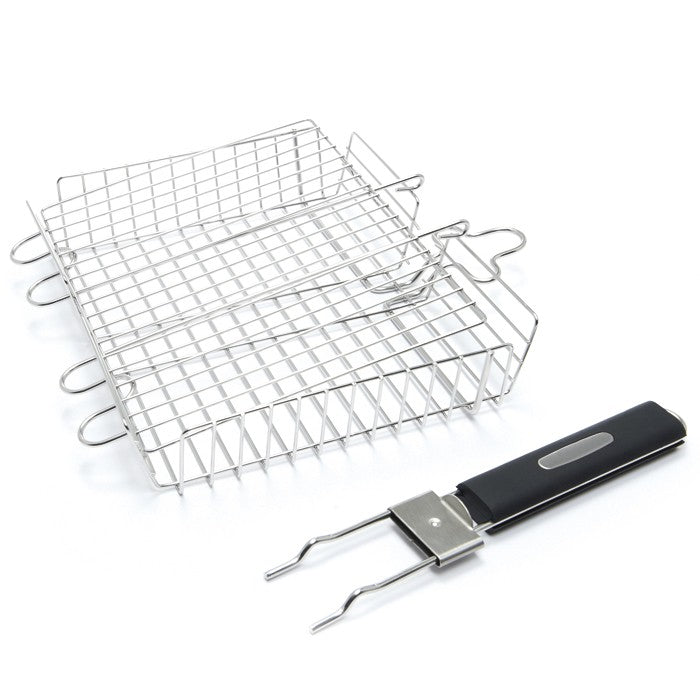Parrilla cesta con el mango desmontable Broil King®