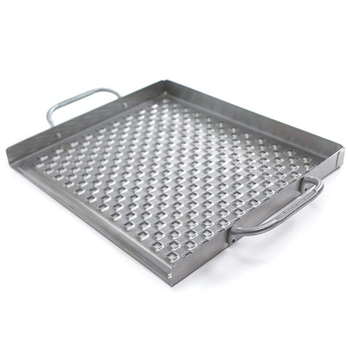 Bandeja plana em aço inoxidável Broil King® 39 x 33 x 4 cm