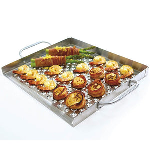 Bandeja plana de acero inoxidable Broil King® 39 x 33  x 4 cm