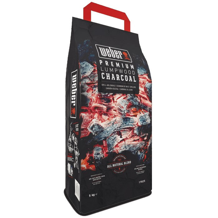 Carvão vegetal Premium Weber 5 kg