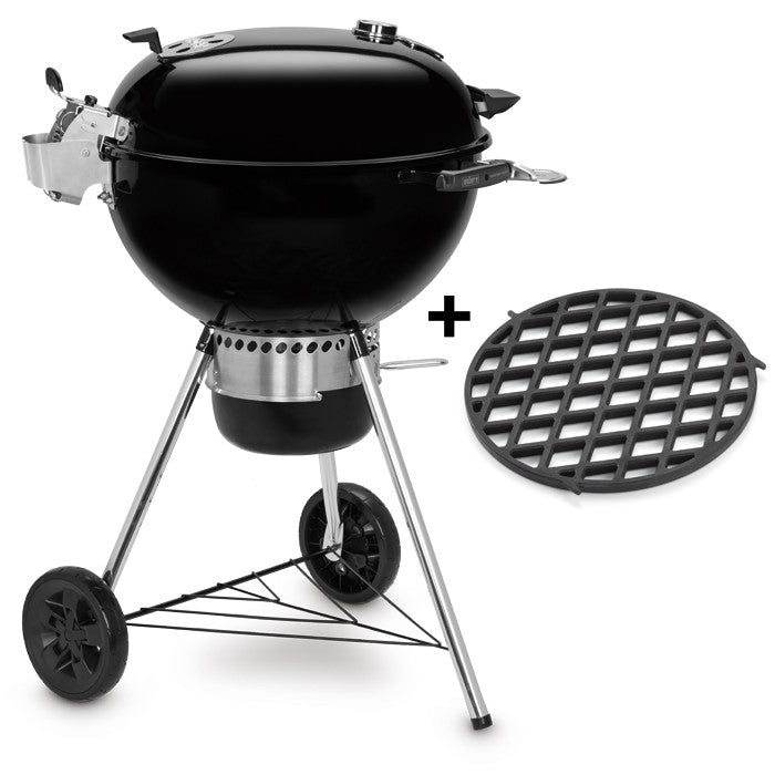 Grelhador a Carvão Weber Master-Touch GBS Premium E-5775 Ø 57 cm Preto