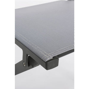 Silla plegable Elin, color antracita