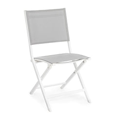 Silla plegable Elin, color blanco