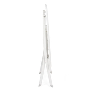 Mesa plegable Elin 70x70, color blanco