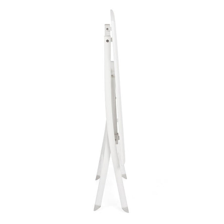 Mesa plegable Elin 70x70, color blanco