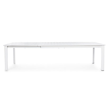 Mesa extensible Konnor 200-300x110, color blanco