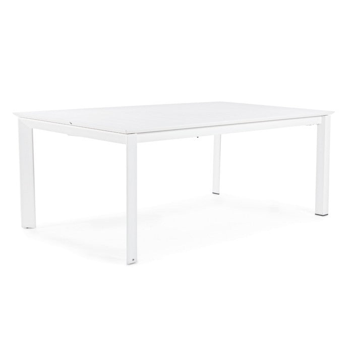 Mesa extensible Konnor 200-300x110, color blanco