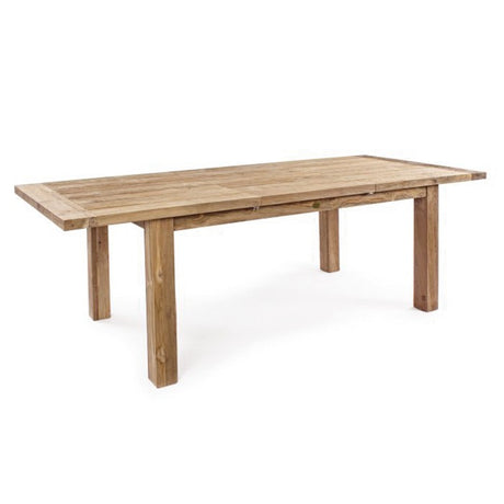 Mesa extensible Bounty 180-250x100, teca reciclada