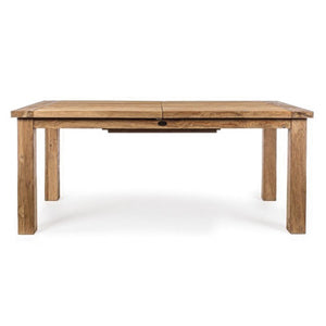 Mesa extensible Bounty 180-250x100, teca reciclada