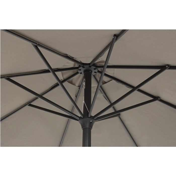 Parasol Kalife Ø3m, color visón
