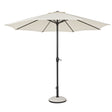 Parasol Kalife Ø3m, color crudo