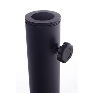 Base parasol Barry Red 25 Kg, color negro
