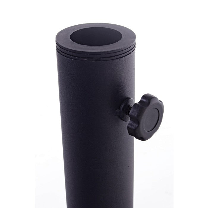 Base parasol Barry Red 25 Kg, color negro