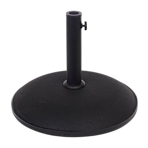 Base parasol Barry Red 25 Kg, color negro