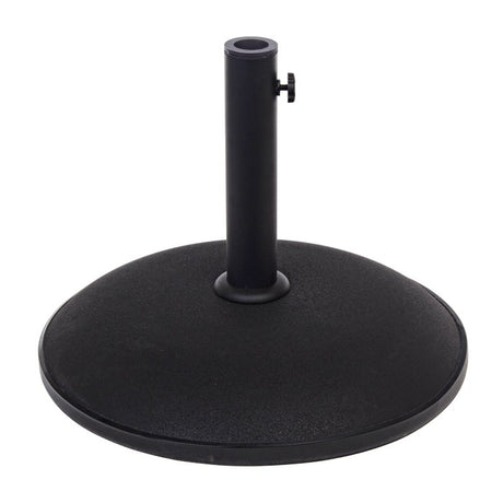 Base parasol Barry Red 25 Kg, color negro