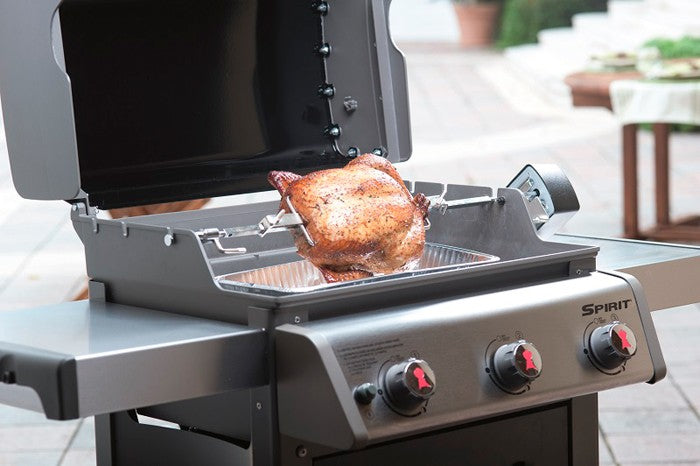 Asador giratorio Weber® para Spirit II de 2 y 3 quemadores