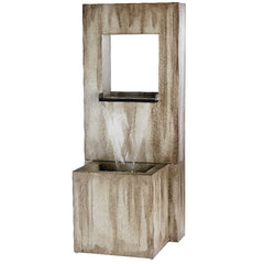 Fuente Zinc con abertura