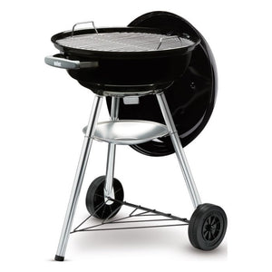 Barbacoa Weber® Compact Kettle Ø 47 cm Black + 3 Kg de briquetas