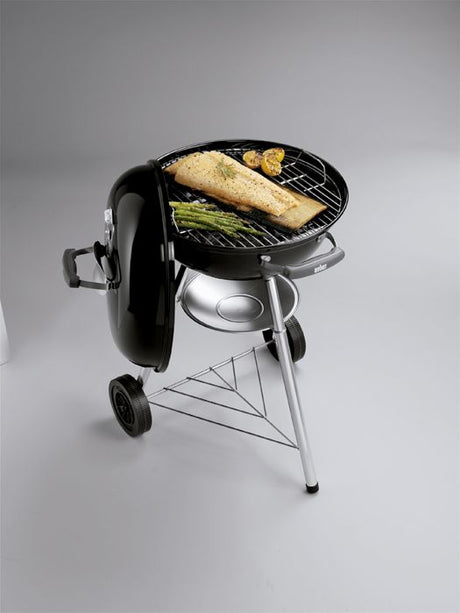 Barbacoa Weber® Compact Kettle Ø 47 cm Black + 3 Kg de briquetas