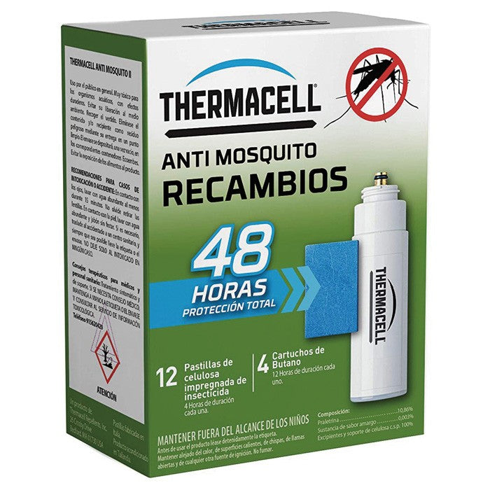 Substituição Thermacell de 48 horas